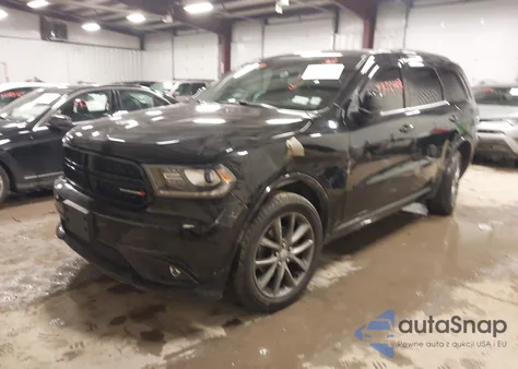 2017 Dodge Durango Gt Awd from USA, damaged, VIN 1C4RDJDG9HC860787